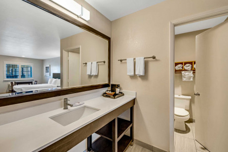 Comfort Inn Santa Cruz Beach Boardwalk Gallery - Bathroom